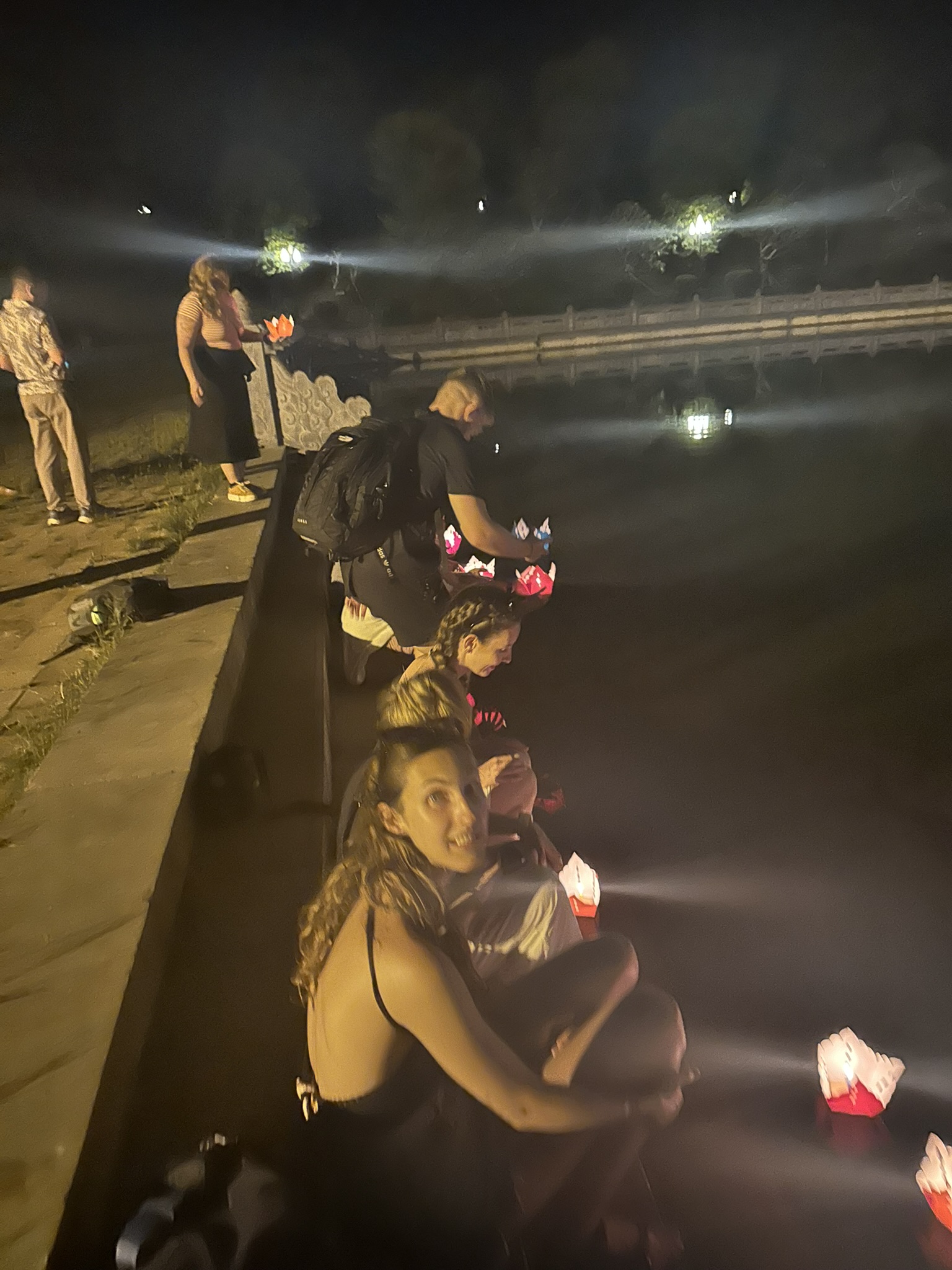 The refreshing evening breeze during the scooter ride